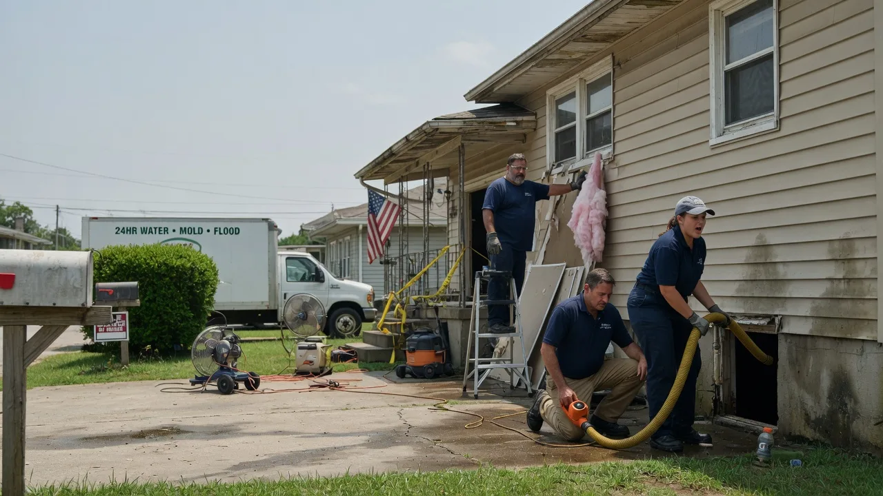 Water Damage Repair in Oakboro, NC near me